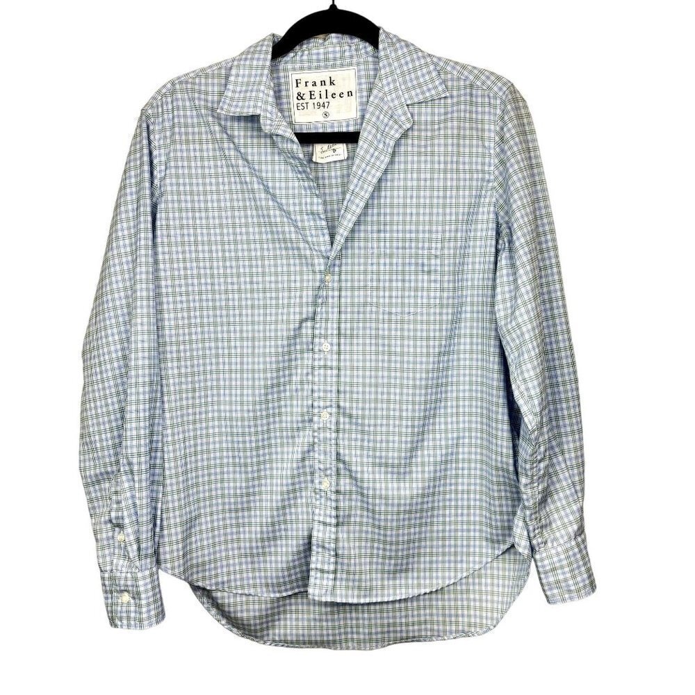 Frank & Eileen Eileen Relaxed Button Up Shirt Italian Cotton S